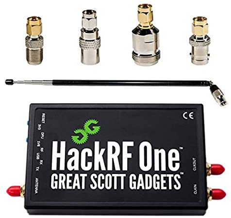 NooElec HackRF One Software Defined Radio (SDR), ANT500 & SMA Antenna Adapter Bundle