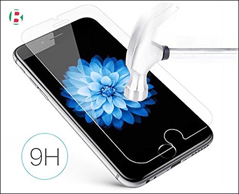 BDowneer Tempered Glass Screen Protector for iPhone 6S Plus / 6 Plus (Asahi Japan Technology)