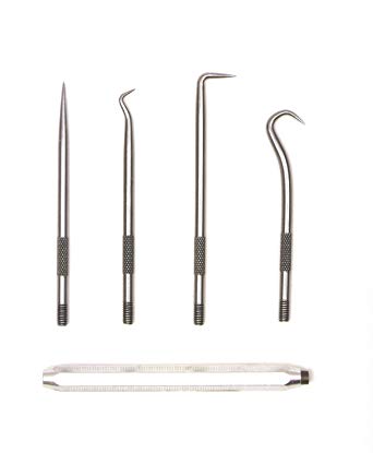 Ullman H4W 4-Piece Hook and Pick Set with handle