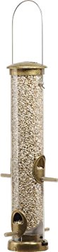 Aspects 395 Quick-Clean Seed Tube Feeder, Medium - Antique Brass