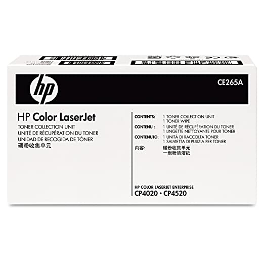 HP CE265A 648A Color Laserjet CM4540 CP4025 CP4520 CP4525 Enterprise 600 M651 M680 Waste Toner Collection Unit in Retail Packaging