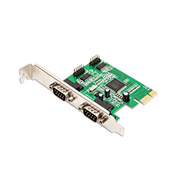 SYBA PCI-Express RS-232 Serial 4-Port Card, Moschip 9845 Chipset SY-PEX-4S