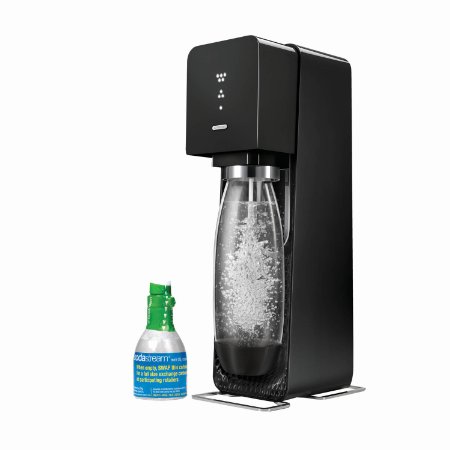 SodaStream Source Home Soda Maker Starter Kit, Black