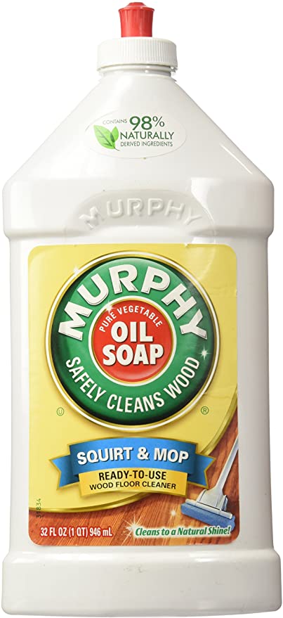 Murphys Squirt and Mop Ready to Use Wood Floor Cleaner, 32 Ounce,Pack of 3