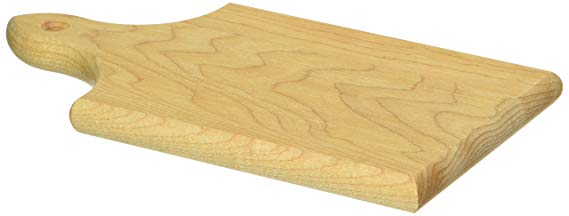 J.K. Adams 7-1/2-Inch-by-4-Inch Sugar Maple Wood Q-Tee Cutting Board