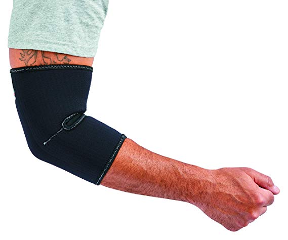 Ergodyne ProFlex 650 Neoprene Elbow Sleeve, Black, Large