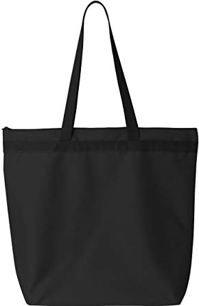 Liberty Bags Adult Large Tote with Zipper Closure (8802)