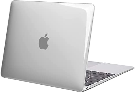 MOSISO Plastic Hard Shell Case Cover Compatible with MacBook 12 inch with Retina Display (Model A1534, Release 2017 2016 2015), Crystal Clear