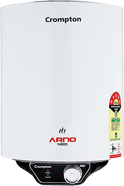 Crompton Arno Neo ASWH-3006 6-litres 5 Star-Rated Storage Water Heater (White)