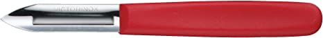 Victorinox Peeler - Nylon Handle Red nylon handle. Double sided blade.