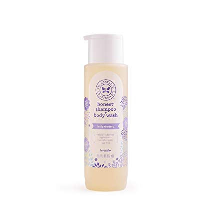 The Honest Company Ultra Dreamy Calming Lavender Shampoo and Body Wash, Dreamy Lavender, 18 Fluid Ounce