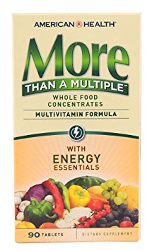 American Health More than a Multiple with Energy Essentials Tablets, 90 Count