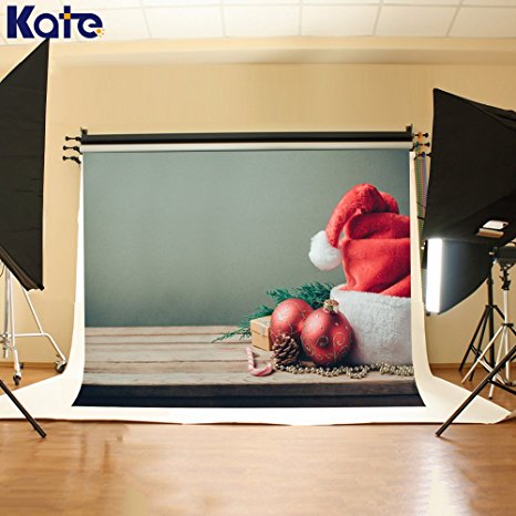Kate Merry Christmas Photo Backdrop 7x5 FT Background Screen for Photography Video Studio Television