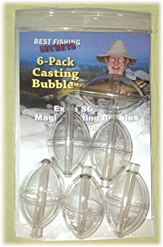 6-Pack Casting Bubbles 1 1/8" X 1 3/4"
