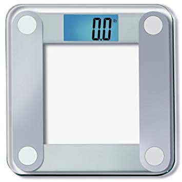 EatSmart Precision Digital Bathroom Scale w/ Extra Large Lighted Display, 400 lb Free 1 yr Protection From Assurant