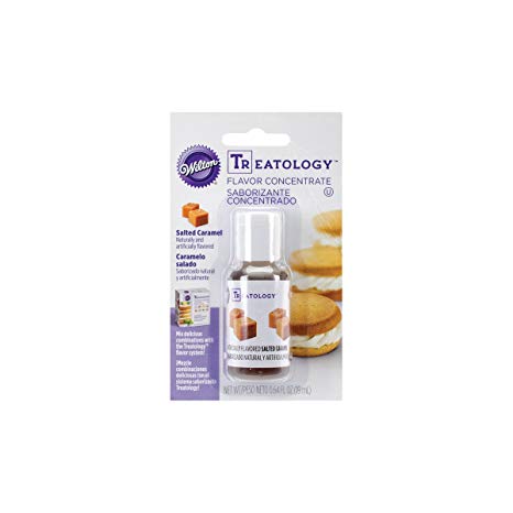 Wilton Industries 604-209 Treatology Flavor Concentrate, .64 Ounce,Salted  Caramel