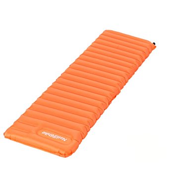 Naturehike Ultralight Manual Inflatable Hand Press Inflating Dampproof Sleeping Pad Portable Tent Air Mat Mattress Outdoor Camping