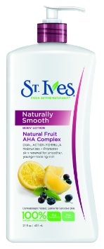 St Ives Naturally Smooth Body Lotion Fruit Aha Complex 21 Ounce