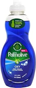 Palmolive Ultra Dishwashing Liquid Dish Soap, Oxy Power Degreaser, 10 Ounce