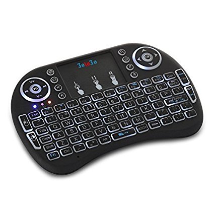 FotoFo Wireless backlit 2.4GHz Keyboard with Mouse Touchpad Remote Control or Google Android Tv Box,Pc, Pad, Xbox 360, Ps3, Htpc, Iptv Other Games