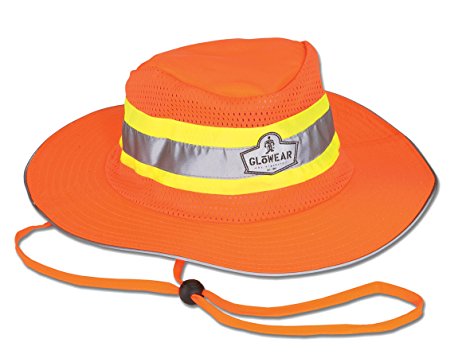 GloWear 8935 High Visibility Ranger Hat, Large/X-Large, Orange