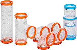 MidWest Homes for Pets Curvy Hamster Tube Value Pack, Compatible on All Midwest and Ferplast Hamster Cages, Model FP-CTVP