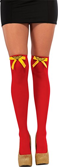 Rubie's Costume Co Women's Dc Superheroes Wonder Woman Thigh Highs