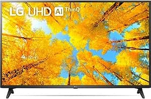 LG 55UQ75003LF 55" (139 cm). Smart TV. WebOS. 4K UHD OLED. 3840 Ã— 2160. Wi-Fi. DVB-T/T2/C/S/S2