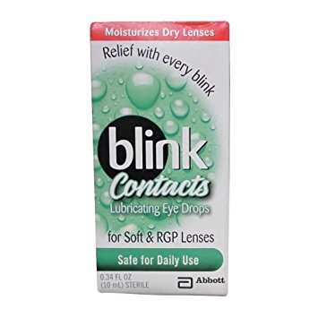 Blink Contacts Lubricant Eye Drops, 10 ml