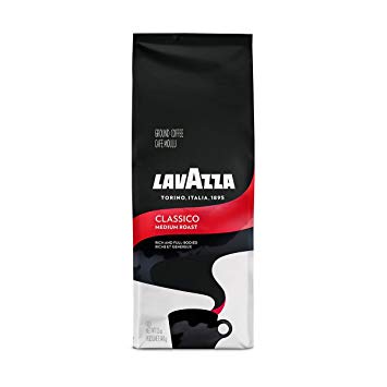 Lavazza Classico Ground Coffee Blend, Medium Roast, 12-Ounce Bag