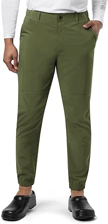 Carhartt Men's Micro Ripstop Cargo Jogger Pant Medical Scrubs Pants