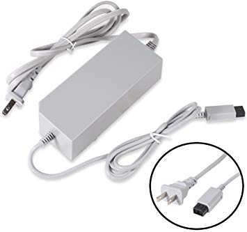 AC Wall Power Supply Cable Cord for Nintendo Wii (Not Nintendo Wii U)