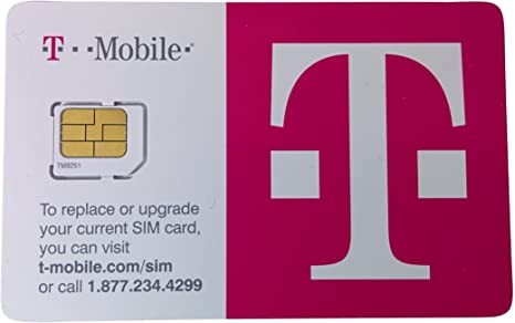 T-Mobile Micro Sim for iPhone 4/4s,Galaxy S3/S4/S5,Note 3 and Note 4