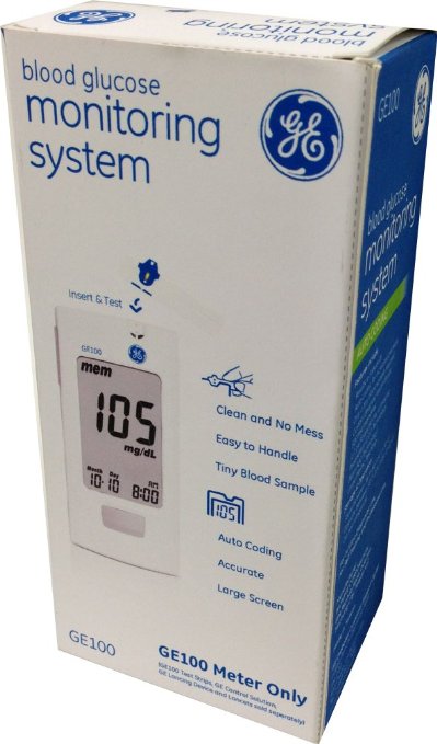 GE100 Blood Glucose Monitoring System