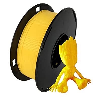 NOVAMAKER 3D ABS-1KG1.75-YEL ABS 3D Printer Filament, Dimensional Accuracy  /- 0.03 mm, 1 kg Spool, 1.75 mm, Yellow