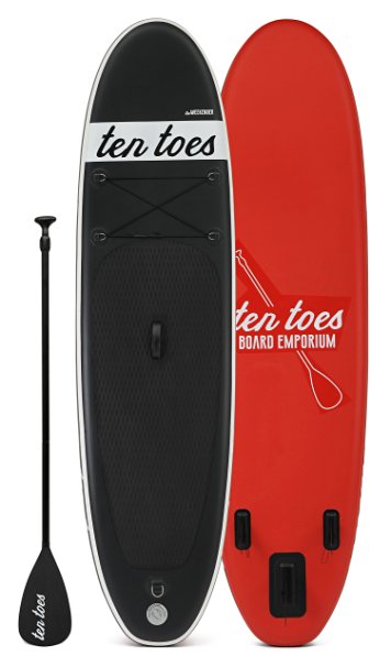 Ten Toes iSUP Inflatable Standup Paddleboard SUP, theWEEKENDER (10'x30''x6'')