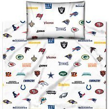 NFL Multi Team Twin Sheet Set