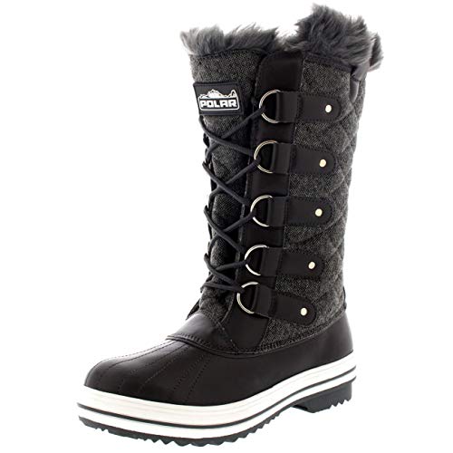 Polar Women's Nylon Tall Winter Snow Boot