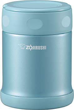 Zojirushi Stainless Steel Food Jar, 12-Ounce/0.35-Liter, Aqua Blue