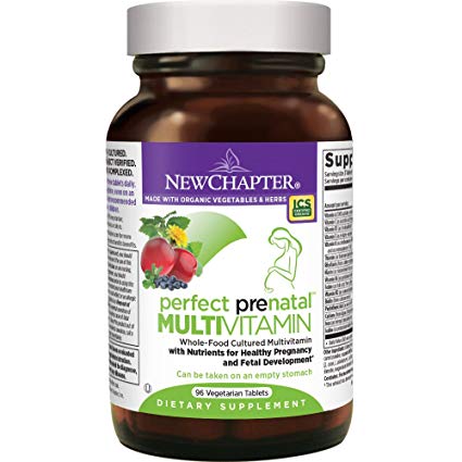 New Chapter Perfect Prenatal Multivitamin, 96 Tablets