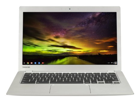 Toshiba CB30-B-103 13.3 inch Chromebook Laptop (Intel Celeron 2.16 GHz, 2 GB RAM, 16 GB SSD, Chrome OS) (Launched in 2015)