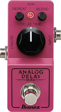 IBANEZ Analogue Delay Mini Effect Device - Made in Japan (ADMINI),Silver