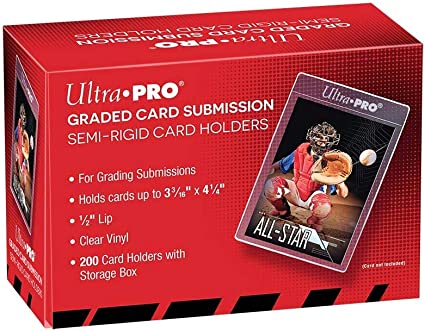 Ultra Pro Graded Card Submission Semi Rigid Tall Card Sleeve (200/box) by Ultra Pro