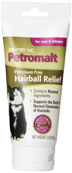 Sentry HC Petromalt Natural Hairball Remedy for Cats, 3 oz