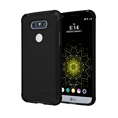 LG G5 Case, Area by Incipio NGP Case, Premium Shock-Absorbing Durable Bumper Cover for LG G5 Smartphone - Black