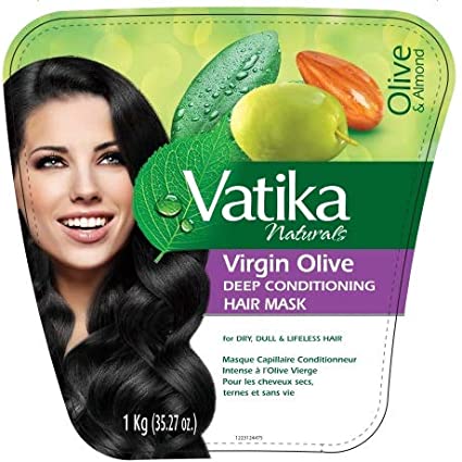 Dabur Vatika Naturals Hot Oil Deep Conditioning Hair Mask (olive) 1Kg