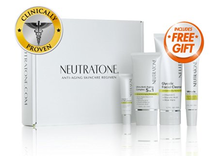 Neutratone Introductory Anti-Aging Regimen (3-Step System with FREE Miracle Wrinkle Filler!)