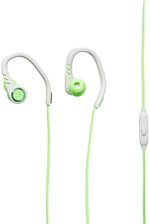 Gift Idea Scosche Sport Clip Earbuds With tapIT Remote And Mic Green