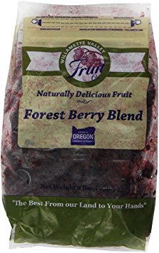 Willamette Valley, Forest Berries Mix IQF Bag, 2 lb (Frozen)