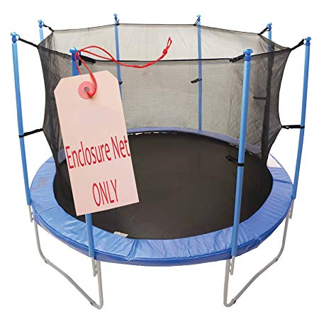 Upper Bounce 13' Round Trampoline Net Using 8 Poles or 4 Arches